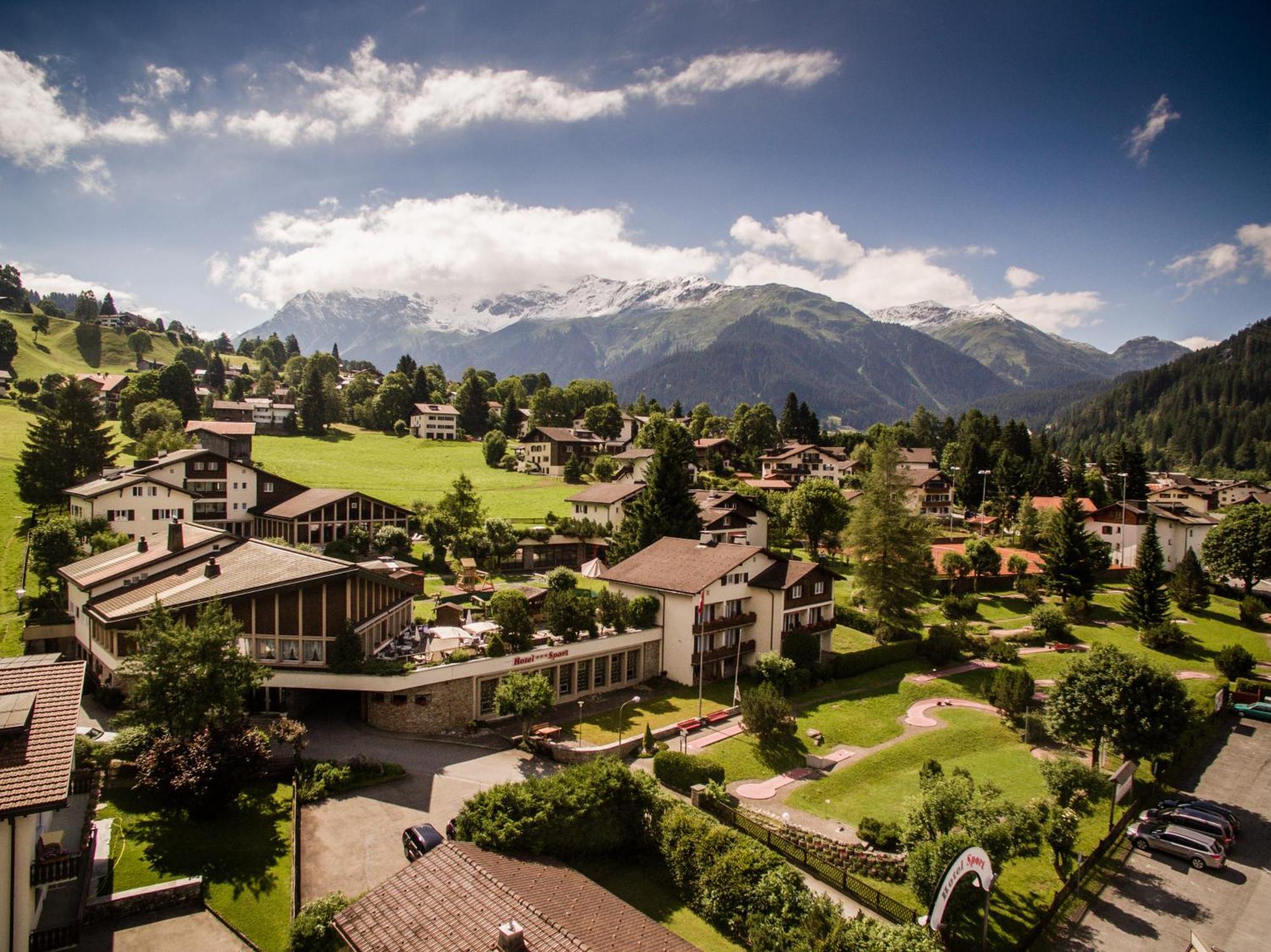 Hotel Sport Klosters-Serneus Exterior foto